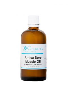 The Organic Pharmacy Arnica Sore Muscle Oil, 100 ml.